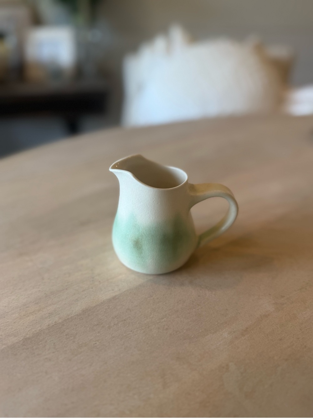Vintage ceramic creamer handcrafted by Northwest Pottery.